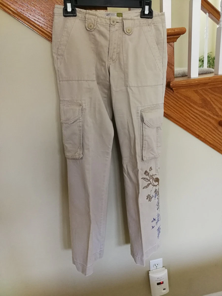Old navy womens khaki shop cargo pants