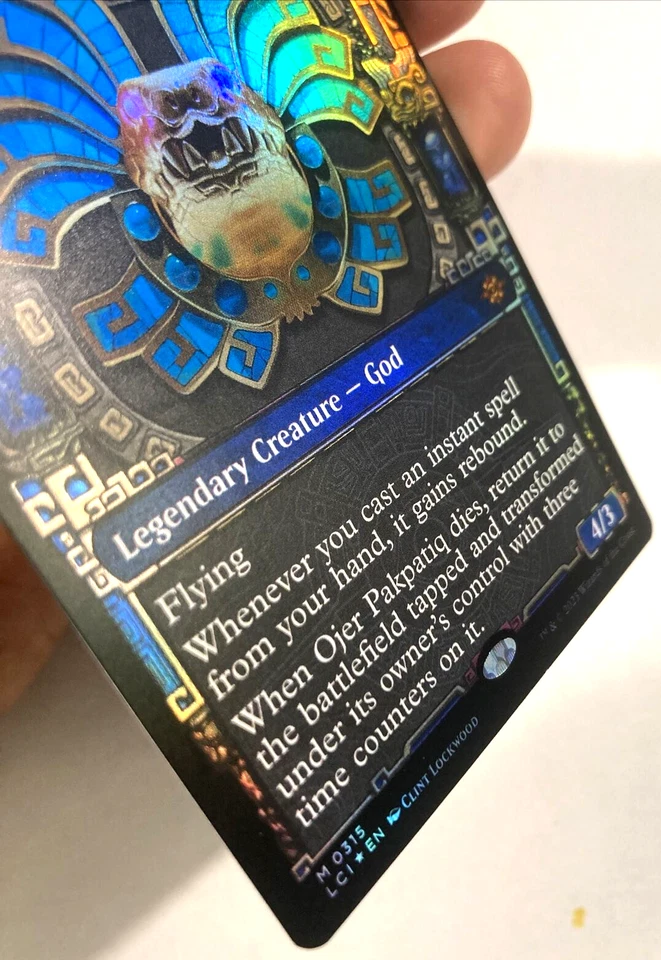 MTG Ojer Pakpatiq, Deepest Epoch *SHOWCASE FOIL* Lost Caverns of Ixalan 315 NM - Image 2 of 4