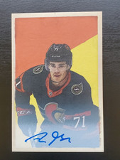 2023-24 Parkhurst Champions Ridly Greig 1952-53 Retro Mini Auto #R-59 Senators