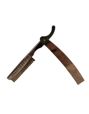 Vintage Weck Hair Shaper Made USA Stainless Straight Razor SHAVING ANTIQUE 