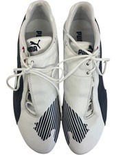 Puma BMW Sauber F1 Team Shoes White Black Racing Sneakers UK Size 9 Charity 
