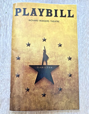 HAMILTON (HamilTEN) Double Cover 10th Anniversary Broadway PLAYBILL August 2025