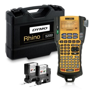 DYMO Industrial Marqueur d'étiquettes & Dossier à main RhinoPRO 5200 Label Maker, pour le site d'emploi