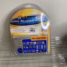 NEW Digital Concepts CR-70R High Speed Storage Multi Slots 21-in-1 Card Reader