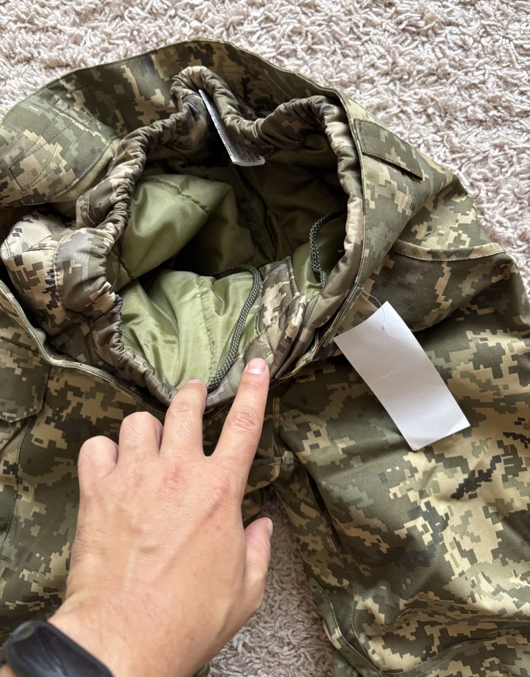 Combat Ukrainian pants from uniform of Special Forces camouflage Pixel mm-14 - Image 2 of 3