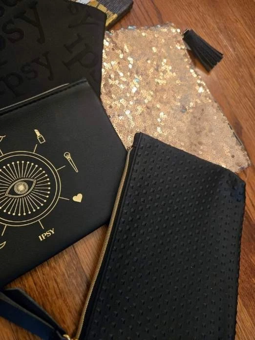 Lot Of 5 Ipsy Cosmetic Bags Five Asstd Styles Brand new - Image 2 of 3