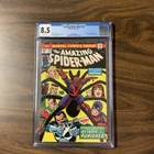 Amazing Spider-Man #135 CGC 8.5 WHITE Pages 2nd Punisher Origin Tarantula