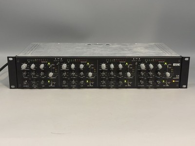 Rane C4 Quad Compressor Limiter Dynamic EQ 4 Kanal 19 Zoll Rack + Datenblatt