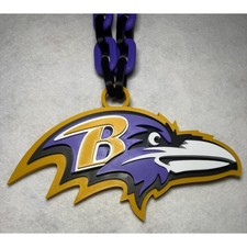Custom 3D Printed Football Team Chain Necklace Adjustable Game Day Fan Jewelry