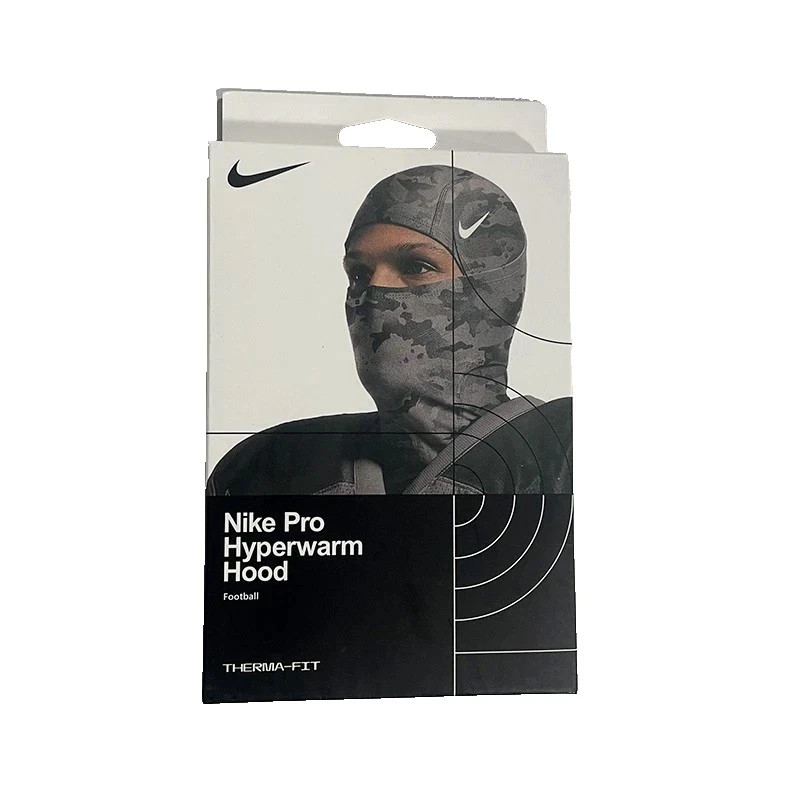 Nike Pro Hyperwarm Ski Mask Hood Therma-Fit - Grey Camo | eBay