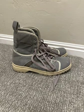 Patagonia Ultralight Wading Boots Mens 10 Gray Fly Fishing Rubber Sole Lace-Up