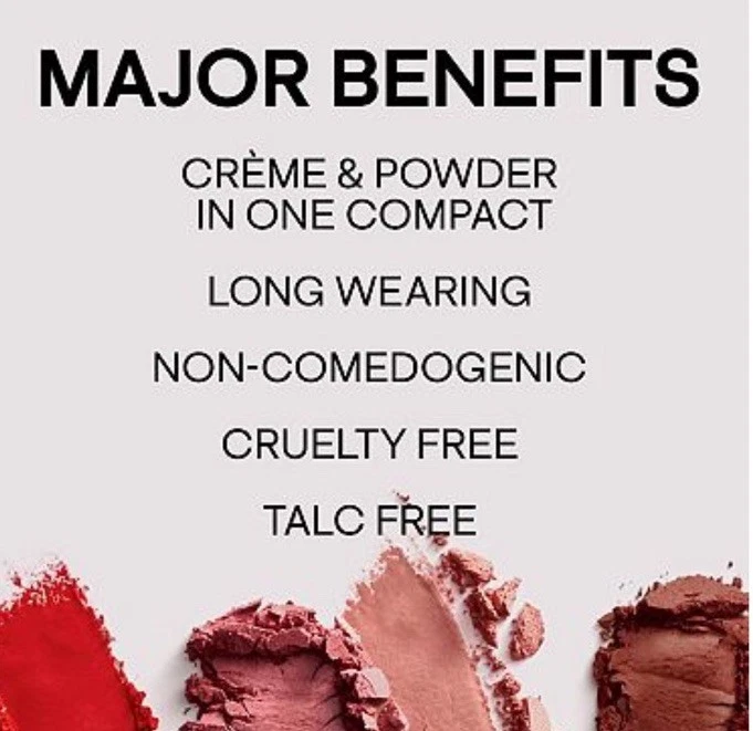 Patrick Ta Major Headlines Double-Take Crème & Powder Blush Duo Just Enough NEW - Image 4 of 4