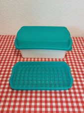 Tupperware * Four Seasons * Lunchbox * Marinier- Auftaubehälter * weiß grün groß