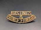 Canadian Hastings and Prince Edward Regiment Shoulder Title Badge. Canada WW1
