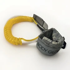 Body Glove SUP Paddleboard Or Surf Leash – Coiled Cord, Neoprene Ankle Strap