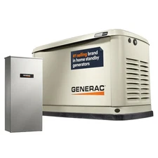 Generac Guardian Series 24,000 Watt (24Kw) Dual Fuel 50-State Air-Cooled Home