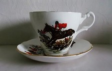 Pall Mall Ware , Hunting Scene, Breakfast Cup & Saucer.