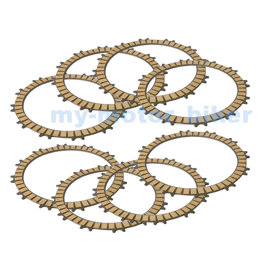 Placas de fricción de embrague 8 piezas para KTM 500 EXC 500 XC-W 2012-2016/500 EXC-F 2017-25 Foto 3 de 4