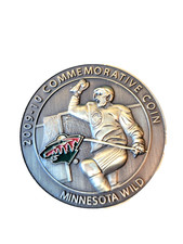 2009-2010 Minnesota Wild Commemorative Coin Medallion  AT&T 0361-5000 NHL Hockey