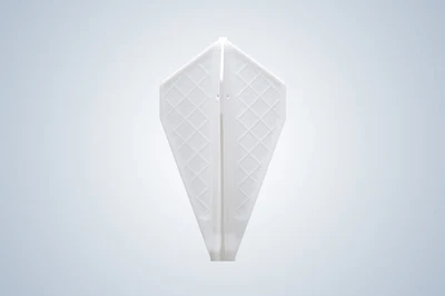 COSMO DARTS Cosmo Fit Flight Pro White V Dart Flights