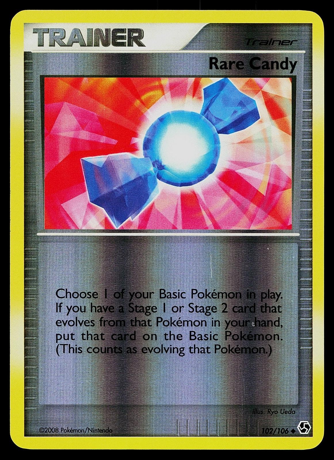 Pokemon Card - Rare Candy Great Encounters 102/106 Reverse Holo Uncommon