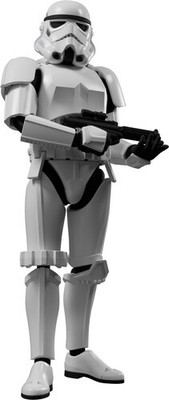 Blokees - Star Wars: V The Empire Strikes Back - Stormtrooper Model Kit [New Toy