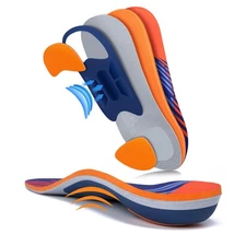 Heavy Duty Strong Arch Support Insole Plantar Fasciitis Pain Relief Orthotics...