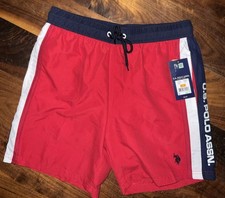 U.S. Polo Assn., Swim Trunks, Men s Small, NWT, UPF 50