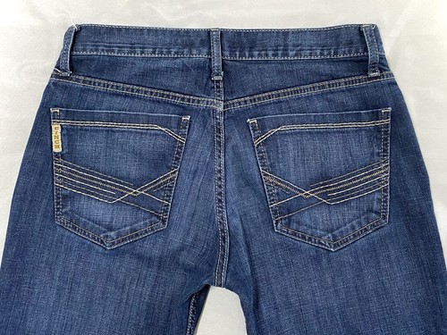 Cinch Jeans Herren 31x32 Blau Denim Slim Bootcut Ian Stretch Country Western - Bild 4 von 9