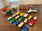 New ListingVintage Fisher-Price Little People Farm Animals, People, Cars, Traffic Light