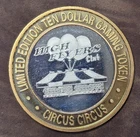 Circus Circus Hotel & Casino .999 Silver Casino Token High Flyers Club