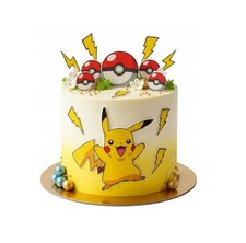 Pokemon Essbar Pikachu Party Geburstag Torten...
