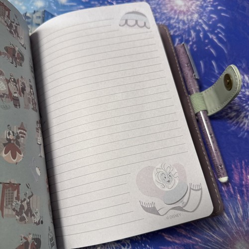 Disney Parks Haunted Mansion Journal Notizbuch Stift Clips Aufkleber Disneyland (610 - Bild 5 von 8