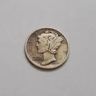 1918-P MERCURY DIME XF/VF++