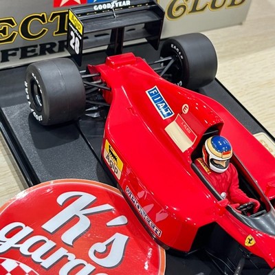 Tamiya 1/20 Collector's Club Ferrari 643 Diecast model with case