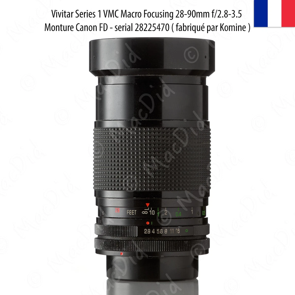Tamron Téléobjectif zoom 100-400 mm F/4.5-6.3 VC USD pour appareils