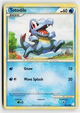Totodile 86/123 Common HeartGold & SoulSilver Pokemon Heavily Played on eBay