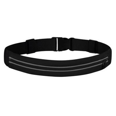 ASR Outdoor Pocket Sport Belt for Running Jogging Travel Fanny Pack Black