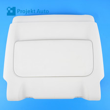 16-22 Oem Bmw Comfort Seat Back Cover Ivory White Nappa 7 Series 7409620 G12