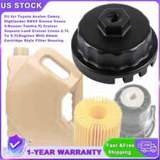 Oil Filter Wrench Cap Tool for Toyota Camry RAV4 Tundra Sienna Lexus Scion V6 V8