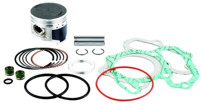 WSM Top End Rebuild Kit for Yamaha Grizzly / Raptor / YFM 80 86-08 .25mm Over
