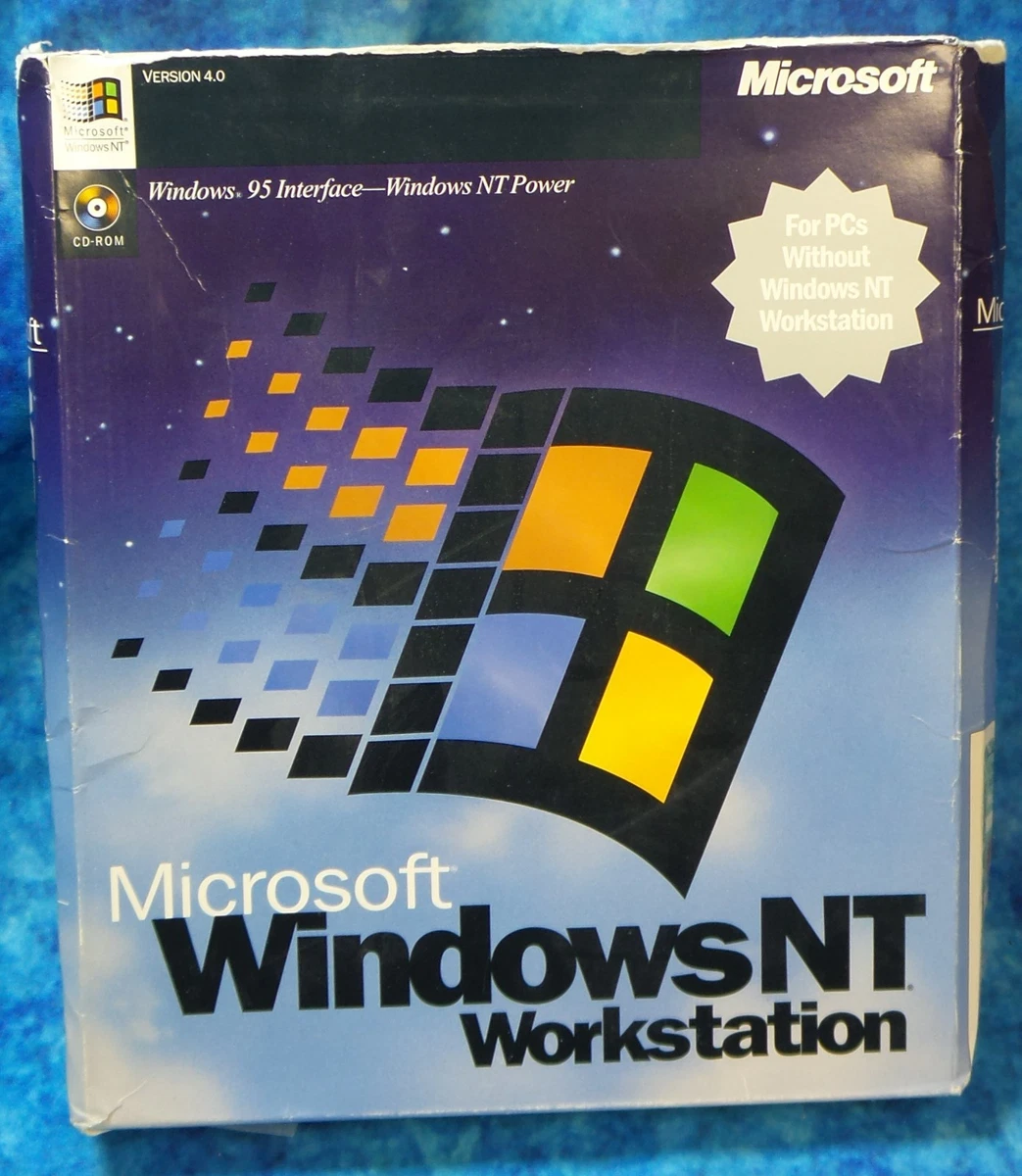 Microsoft Windows NT Software - English Version for sale | eBay