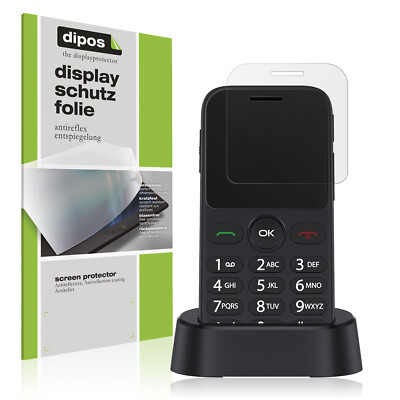 4x Schutzfolie matt für Alcatel 2020X Displayschutzfolie Folie Display Schutz