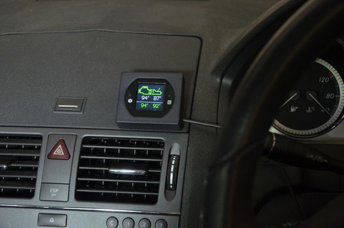Digital Engine & Gearbox temp dash gauge - visual/audible overheating alarm - Picture 2 of 11