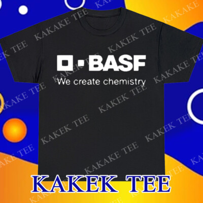 New BASF We Create Chemistry Logo T-Shirt Funny Size S to 5XL