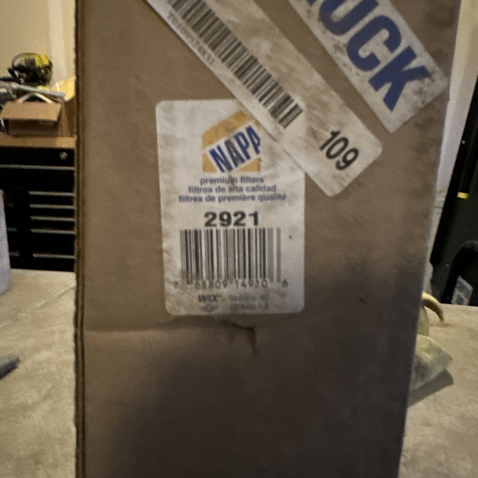 NAPA Gold Air Filter #2921, 542921