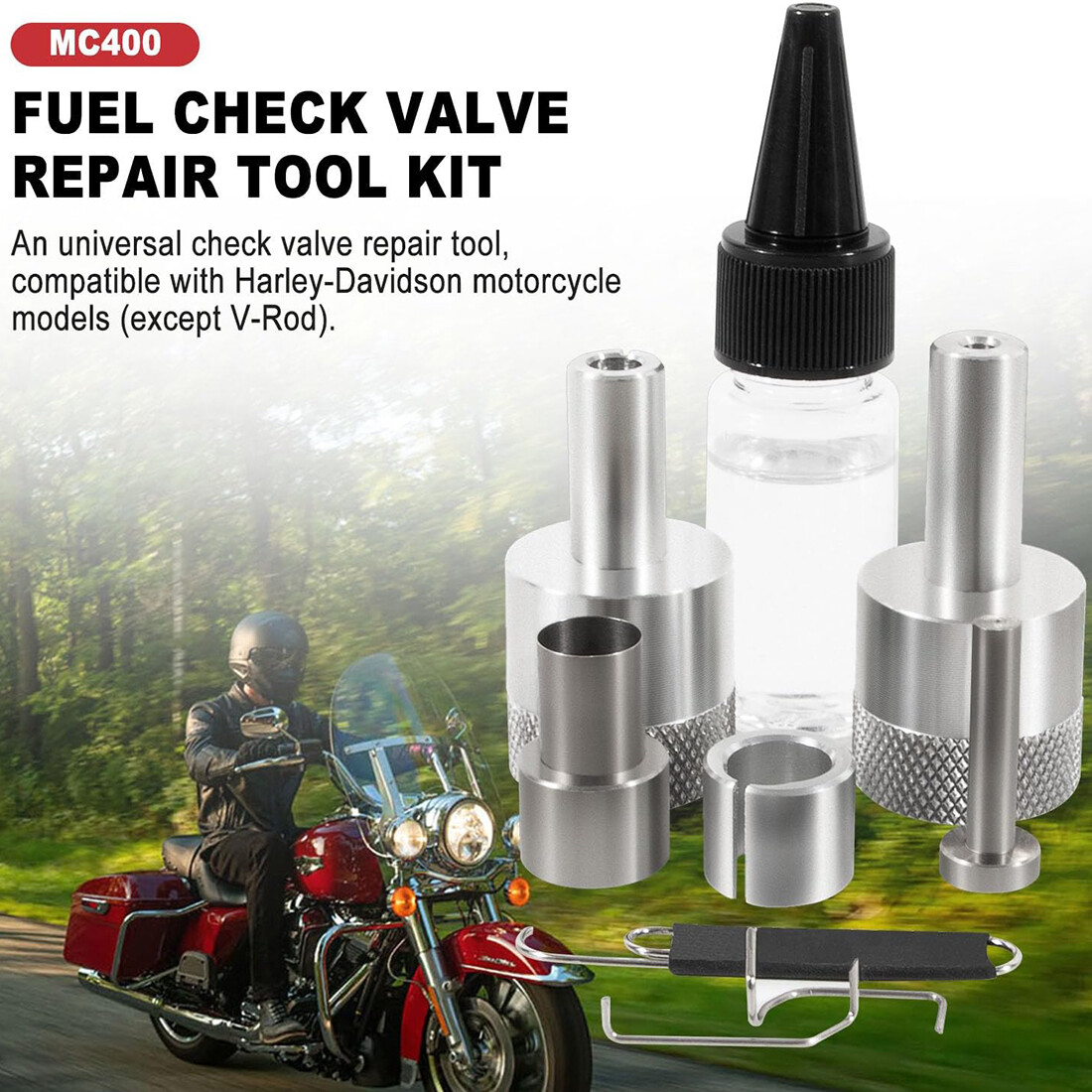 for 2001-2014 EFI Harley Davidson MC-400 Fuel Tool Fuel Check
