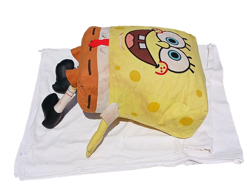 SpongeBob Squarepants Jumbo LG 26” Cuddle Plush Viacom Nickelodeon 2002 Vintage - Picture 6 of 22