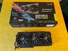 Asus Rog Geforce Gtx 1060 Strix Gtx1060 O6g Gaming 6gb 192 Bit Gddr5 Pci Express For Sale Online Ebay