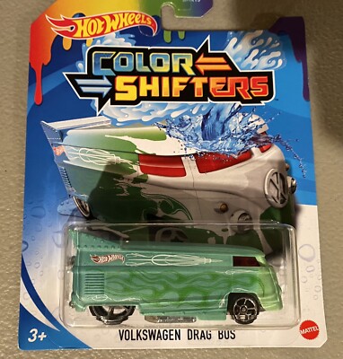 2021 Hot Wheels Color Shifters Green Volkswagen Drag Bus 🔥 | eBay